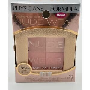 Physicians Formula Nude Wear Glowing Nude Blush , Natural , #6239